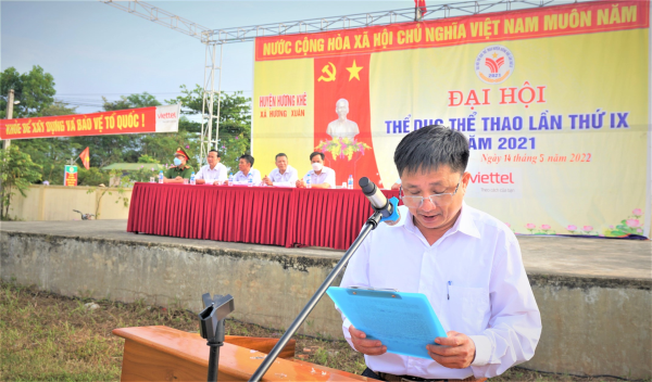 Xã Hương Xuân tổ chức Đại hội TDTT lần thứ IX năm 2021